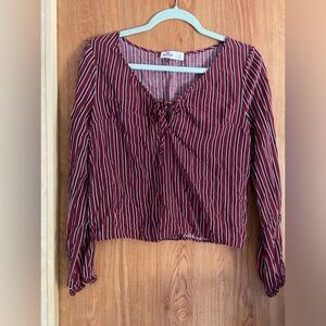 Hollister Striped Top
